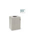 Brabantia Wäschekorb aus Stoff 40.5x29.5x54cm Gray