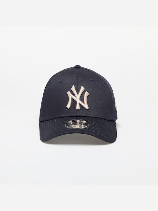 New Era Essential 39thirty Stretch Fit Cap Jockey Blau