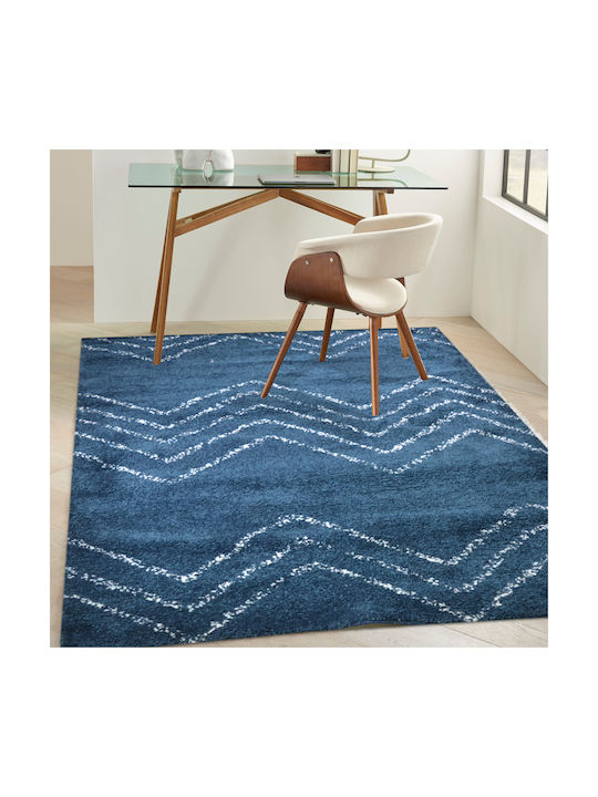 Saray Home Moroccan Covor Rectangular Shaggy Al...