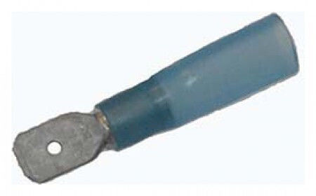 Eval Ακροδέκτης Οπής με Μόνωση Μπλε (04367-2BL)