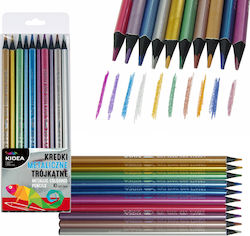 Derform 10er Pack Buntstifte Mehrfarbig