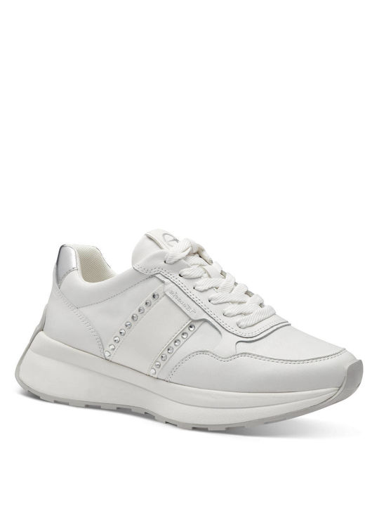 Tamaris Damen Sneakers Weiß