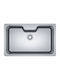 Franke Bell Bcx 110-75 Tl 1220617532 Undermount Sink Inox W81xD51cm Silver