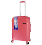 RCM Medium Travel Suitcase Peaches with 4 Wheels