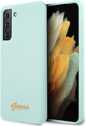 Guess Back Cover Plastic / Silicone Blue (Galaxy S21+)