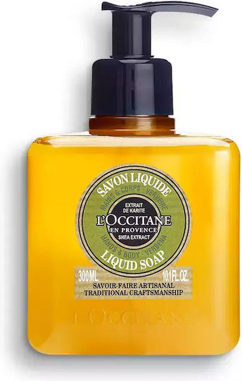 L'Occitane Provence Verbena Shea Αφρόλουτρο με Βούτυρο Καριτέ για Θρέψη 300ml