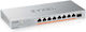 Zyxel XMG-108HP Unmanaged L2 PoE+ Switch με 8 Θύρες Ethernet