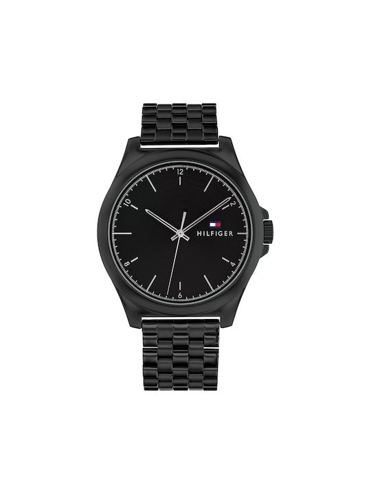 Tommy Hilfiger Norris Watch Battery with Black Metal Bracelet