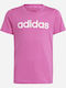 Kinder-T-Shirt Rosa Essentials Linear