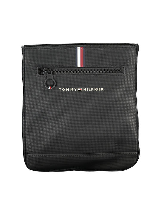 Tommy Hilfiger Geantă pentru bărbați Umăr / Crossbody Neagră