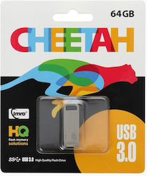 IMRO USB 3.0 Stick 64GB Gray CHEETAH/64GB