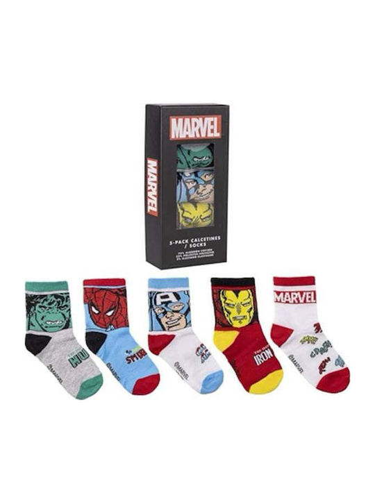 Marvel Детски чорапи Multicolor 5 Чифта