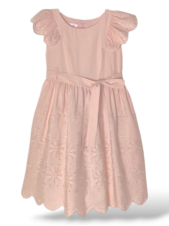 Kinderkleid powder
