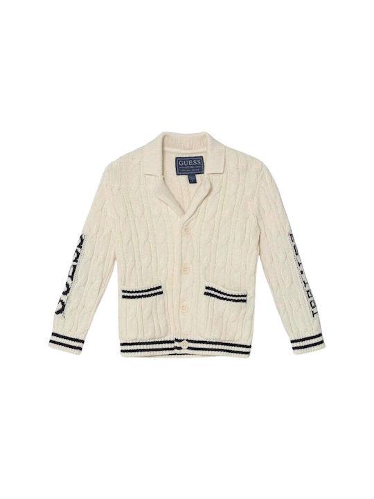 Guess Kids Cardigan White