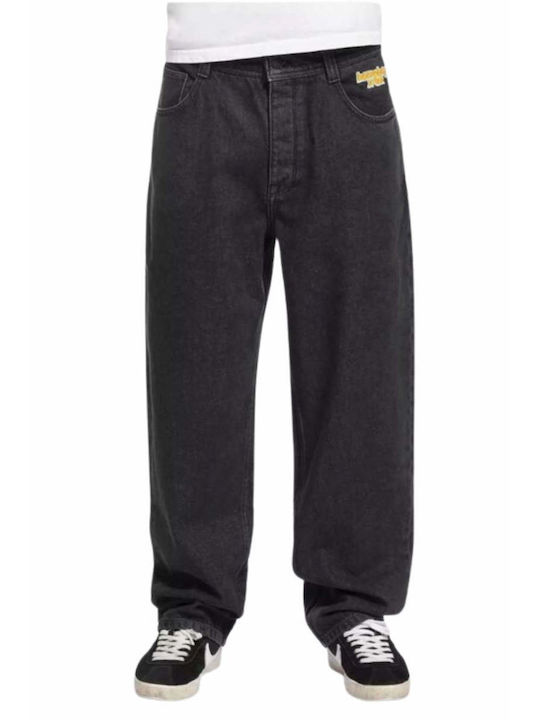 Homeboy X-tra Ανδρικό Παντελόνι Τζιν σε Baggy Γραμμή Μαύρο