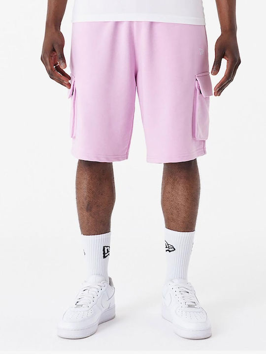 New Era Essential Bermudă de Bărbați Pink Pastel