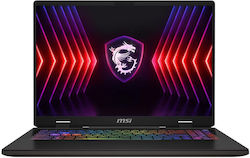 MSI Sword 16 HX B14VGKG 16" 240Hz (Nucleu i7-14700HX/32GB/1TB SSD/GeForce RTX 4070/W11 Pro) (Tastatură UK)