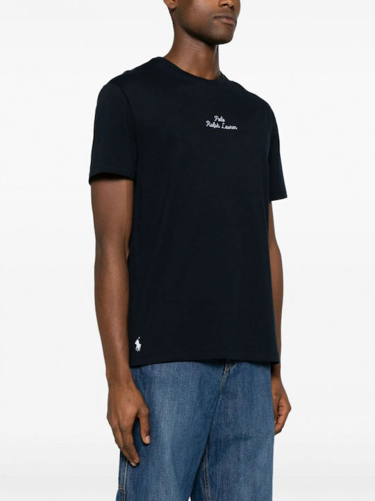 Ralph Lauren Custom Мъжка тениска с къс ръкав DarkBlue