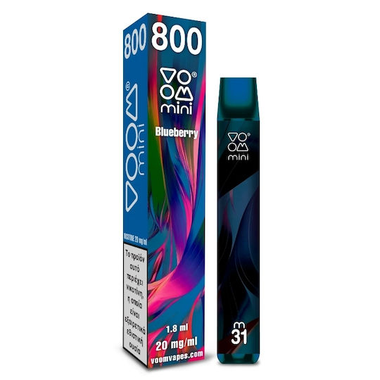Voom Vape Einweg E-Zigarette 800 Züge Blueberry 1.8ml 20mg