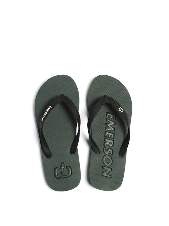 Emerson Ανδρικά Flip Flops Πράσινα