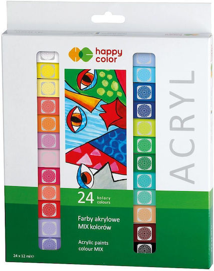Happy Color Aquarellfarbenset Bunte 24Stück