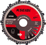 Kseibi 647400 Cutting Disc Wood Hole Diameter 125mm 1pcs