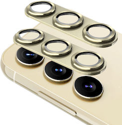 Erbord Τζαμάκι Κάμερας Χρυσό για Galaxy S24+Samsung Galaxy S24+ Plus