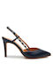 Labrini Navy Blue Heels