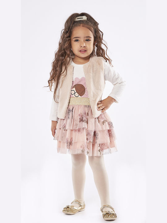 Εβίτα Kids Set with Skirt & Jacket Summer 3pcs Rotten Apple