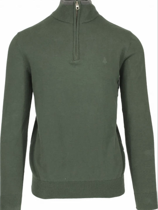 Πουλόβερ Μακρυμάνικο FOREST GREEN