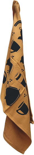 Klotsotiras Towel in Yellow Color 47x95cm