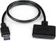 Microconnect USB3.0SATA2.5SSDHDD USB to SATA Μαύρο