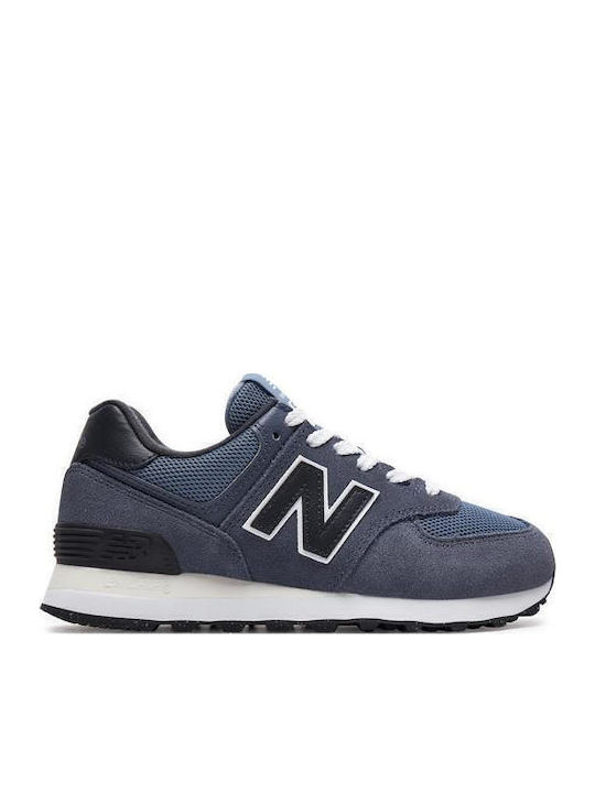 574 Мъжки Плоски Маратонки Athletic Grey
