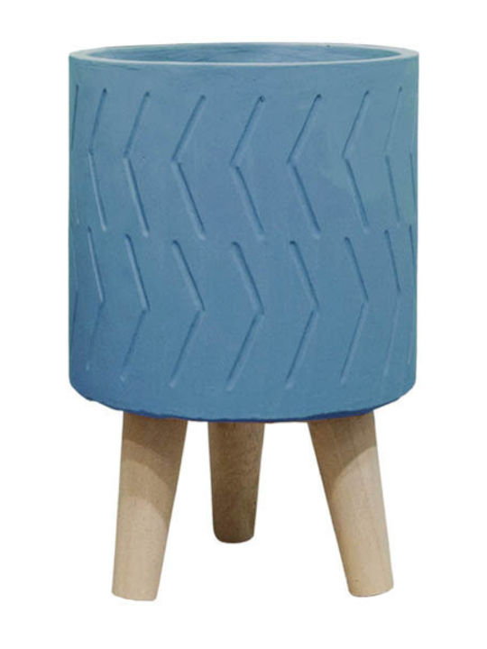 Marhome Pot Blue 19x19x28.5cm