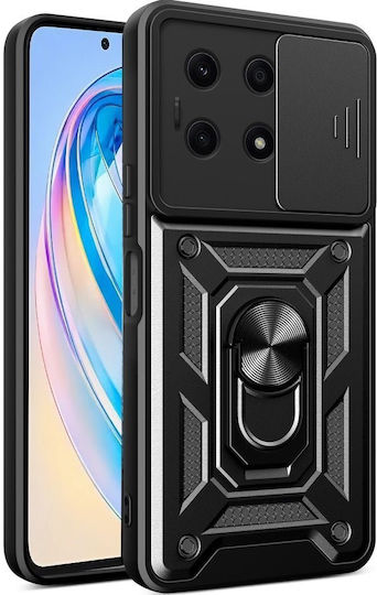 Back Cover Μεταλλικό Μαύρο (Honor X8a)