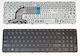 HP Laptop Keyboard for HP Pavilion 15-G 15-R 15-E 15-N 15-250 G3 255 G3 and Greek (GR) Keyboard Layout in Black Colour 749658-151