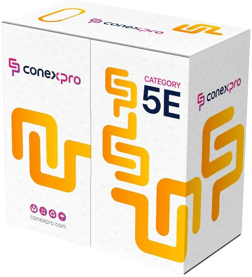 Conexpro F/FTP Cat.5e Outdoor Ethernet Network Cable without Terminated Connectors 305m Black