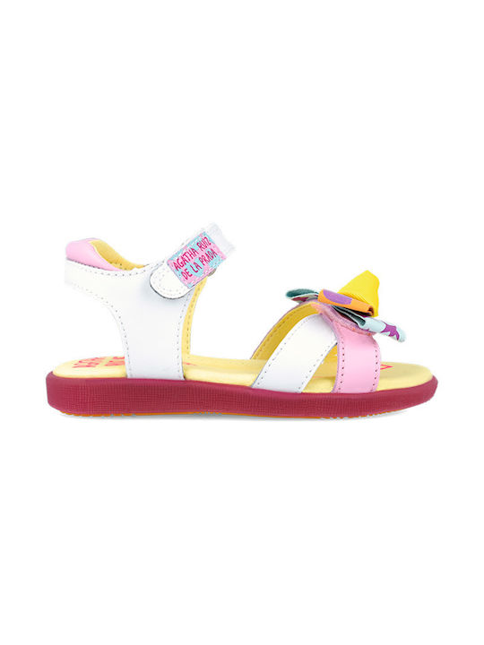 Agatha Ruiz De La Prada Kinder Sandalen Weiß