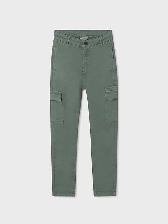 Mayoral Kids Cargo Trousers Blue