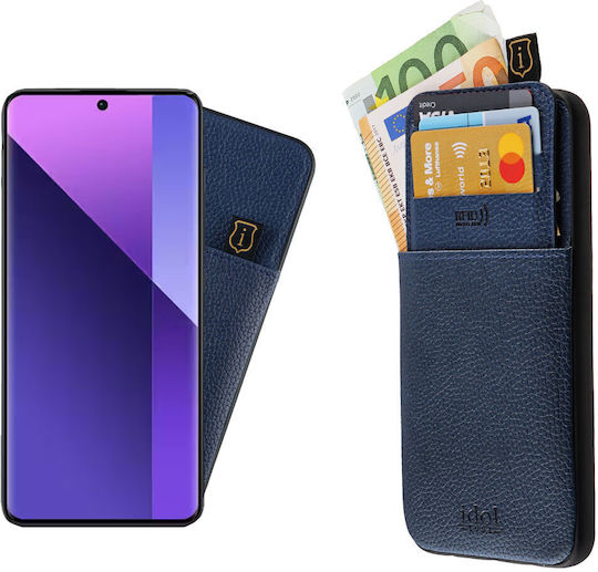 Idol 1991 Anti-rfid Wallet Δερμάτινο / Σιλικόνης / Δερματίνης Μπλε (Xiaomi Redmi Note 13 Pro Plus 5G)