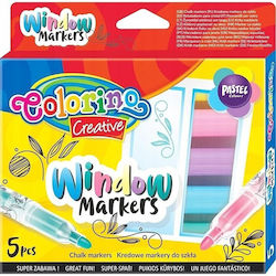 Colorino Μαρκαδόροι Σετ 5 Χρώματα Colorino Μαρκαδόροι Σετ 5 Χρώματα