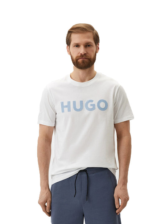 Hugo Boss Ανδρικό T-shirt Κοντομάνικο White