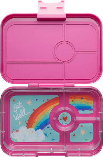 Yumbox Πλαστικό Παιδικό Δοχείο Φαγητού Μωβ 24.5 x 17 x 4.5εκ.