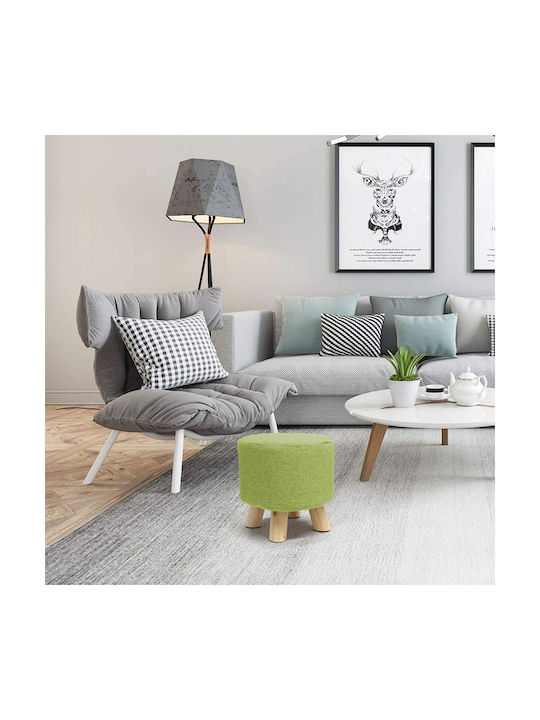 Hocker Für das Wohnzimmer Hölzernes Rund Green ...