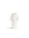 La Redoute Interieurs Dekorative Glasvase Weiß Φ16xΥ25cm