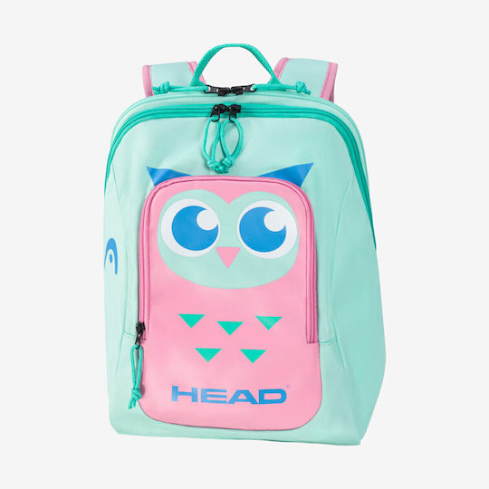 Head Tour Owl 2024 Kinder Tennistasche Rucksack Padel 1 Schläger Grüne