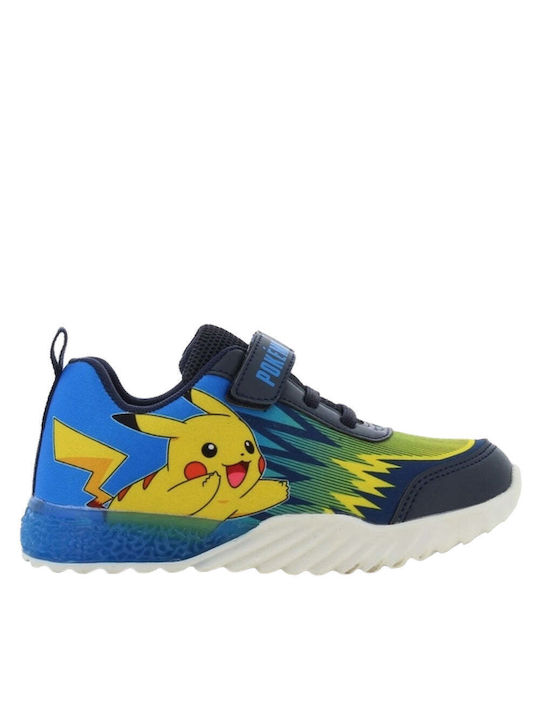 LEOMIL NV Kids Sneakers with Lights Blue