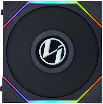 Lian Li UNI FAN TL LCD Case Fan 120mm with RGB Lighting and Connection 4-Pin PWM / 9-Pin 1pcs