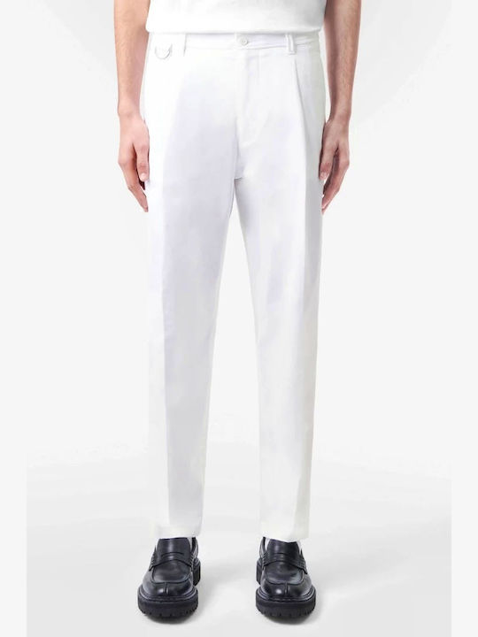 Drykorn Men's Trousers Chino Elastic in Regular Fit White