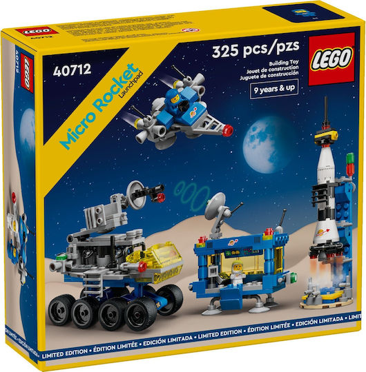 LEGO Blocks Micro Rocket Launchpad for 9+ Years 325pcs